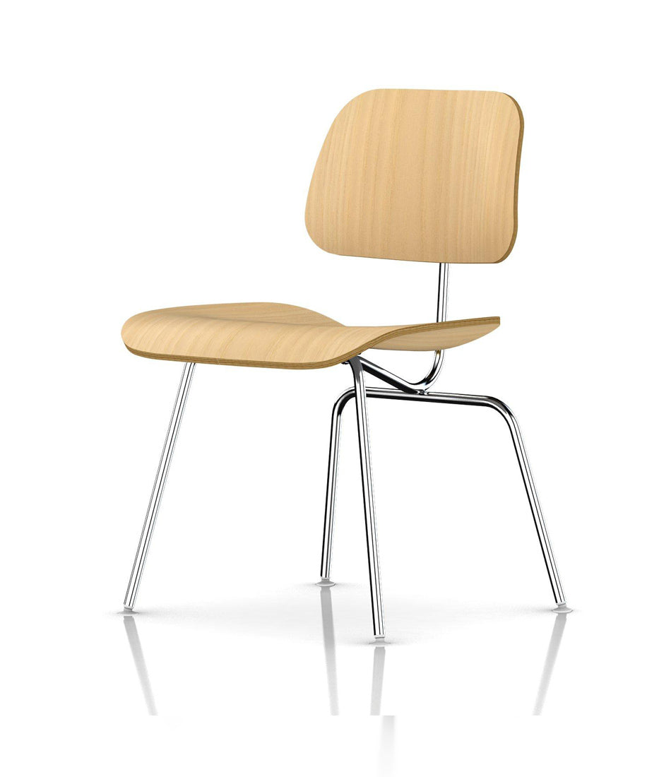 Eames® Molded Plywood Dining Chair with Metal Base