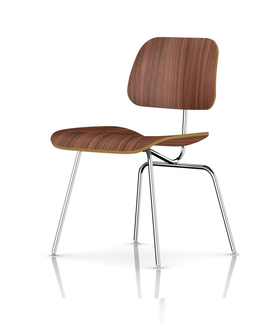 Eames® Molded Plywood Dining Chair with Metal Base