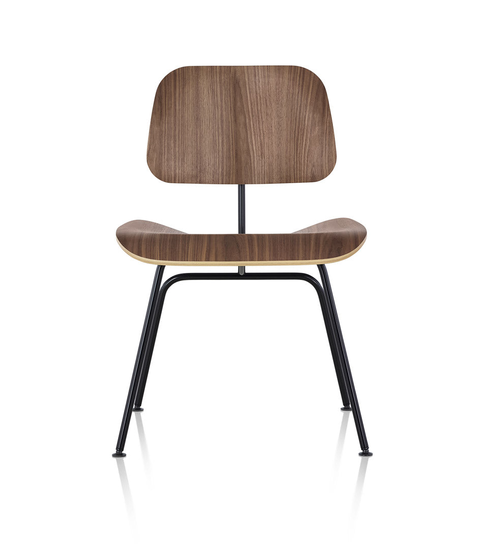 Eames® Molded Plywood Dining Chair with Metal Base