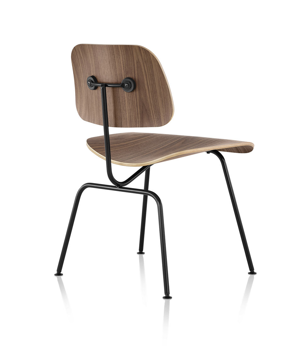 Eames® Molded Plywood Dining Chair with Metal Base
