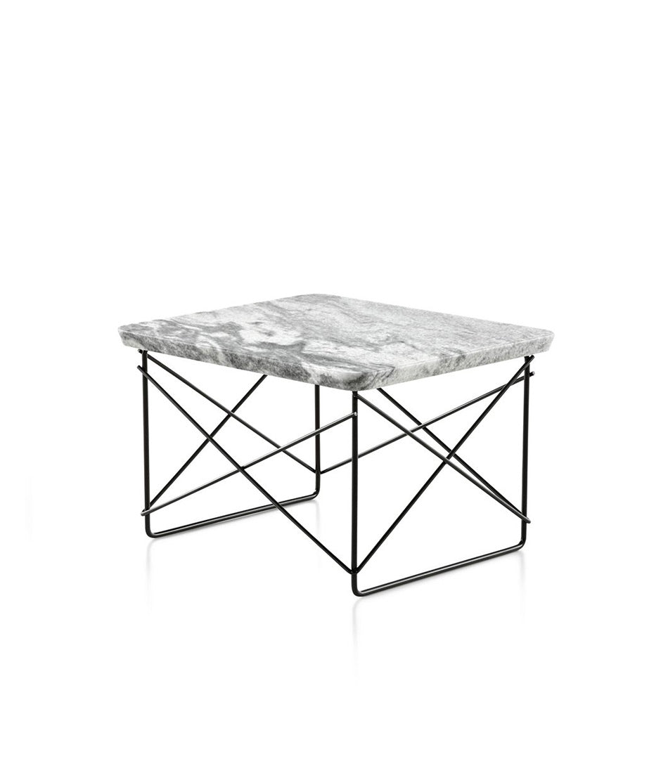 Eames® 钢丝底座大理石咖啡桌