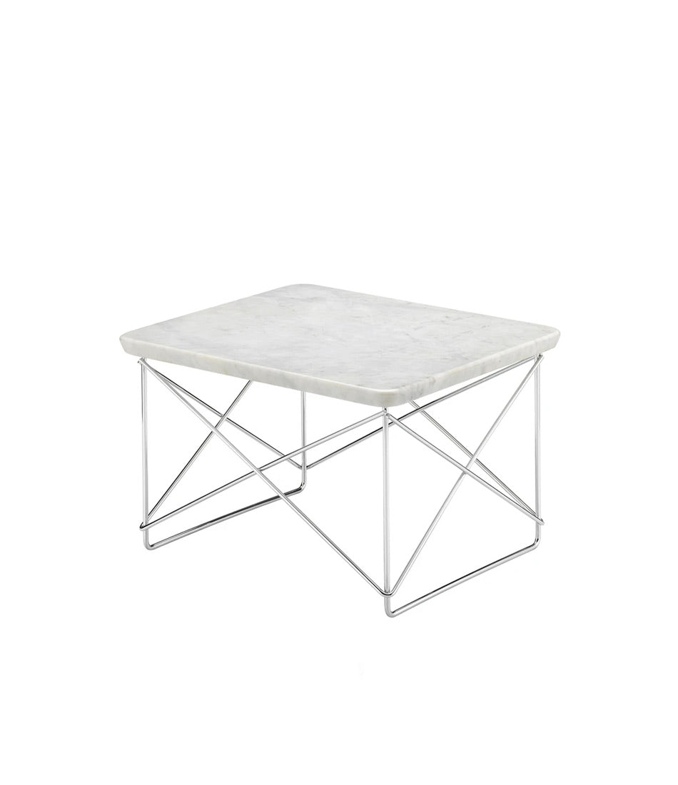 Eames® Wire Base Marble Side Table