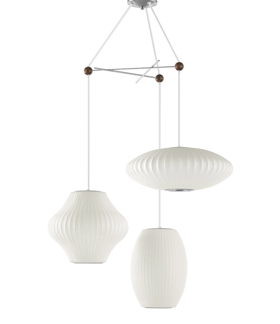 Nelson Triple Bubble Lamp Fixture(仅灯具)