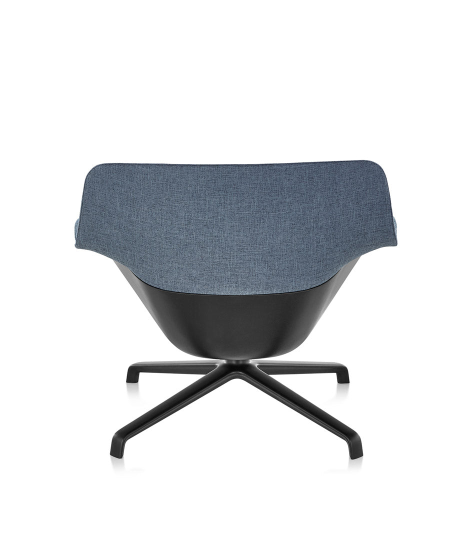 Striad® Low-Back Lounge Chair - 4-Star Swivel Base - Fabric