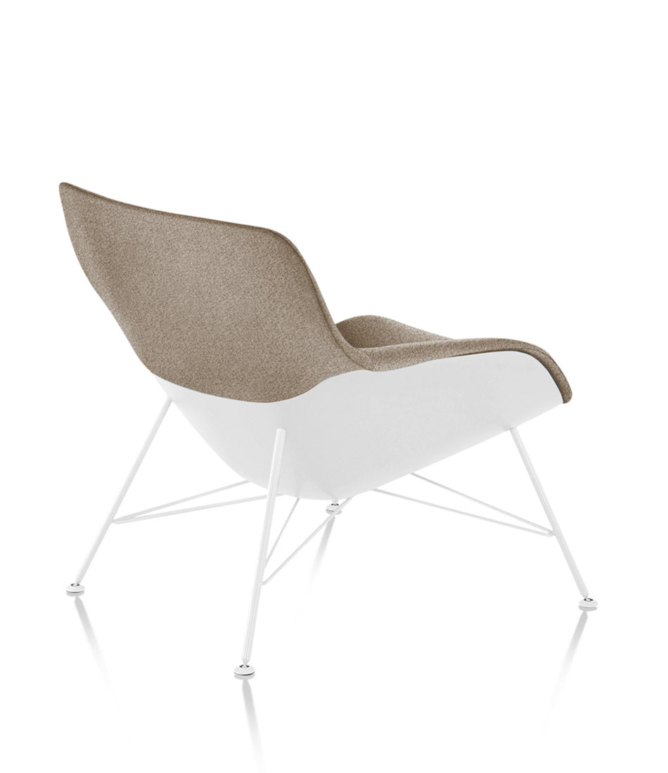 Striad® Low-Back Lounge Chair - Wire Base - Fabric