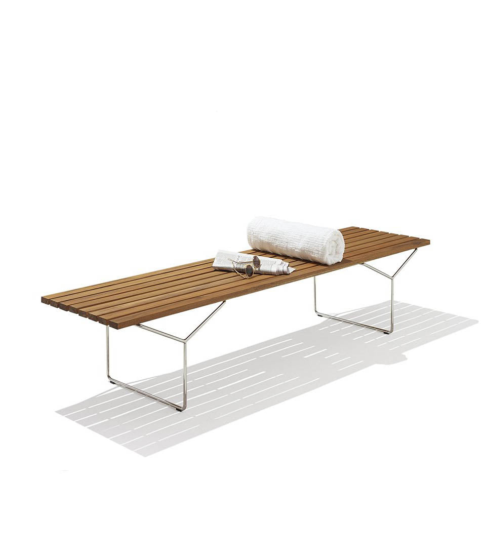 Bertoia 长凳 - 户外