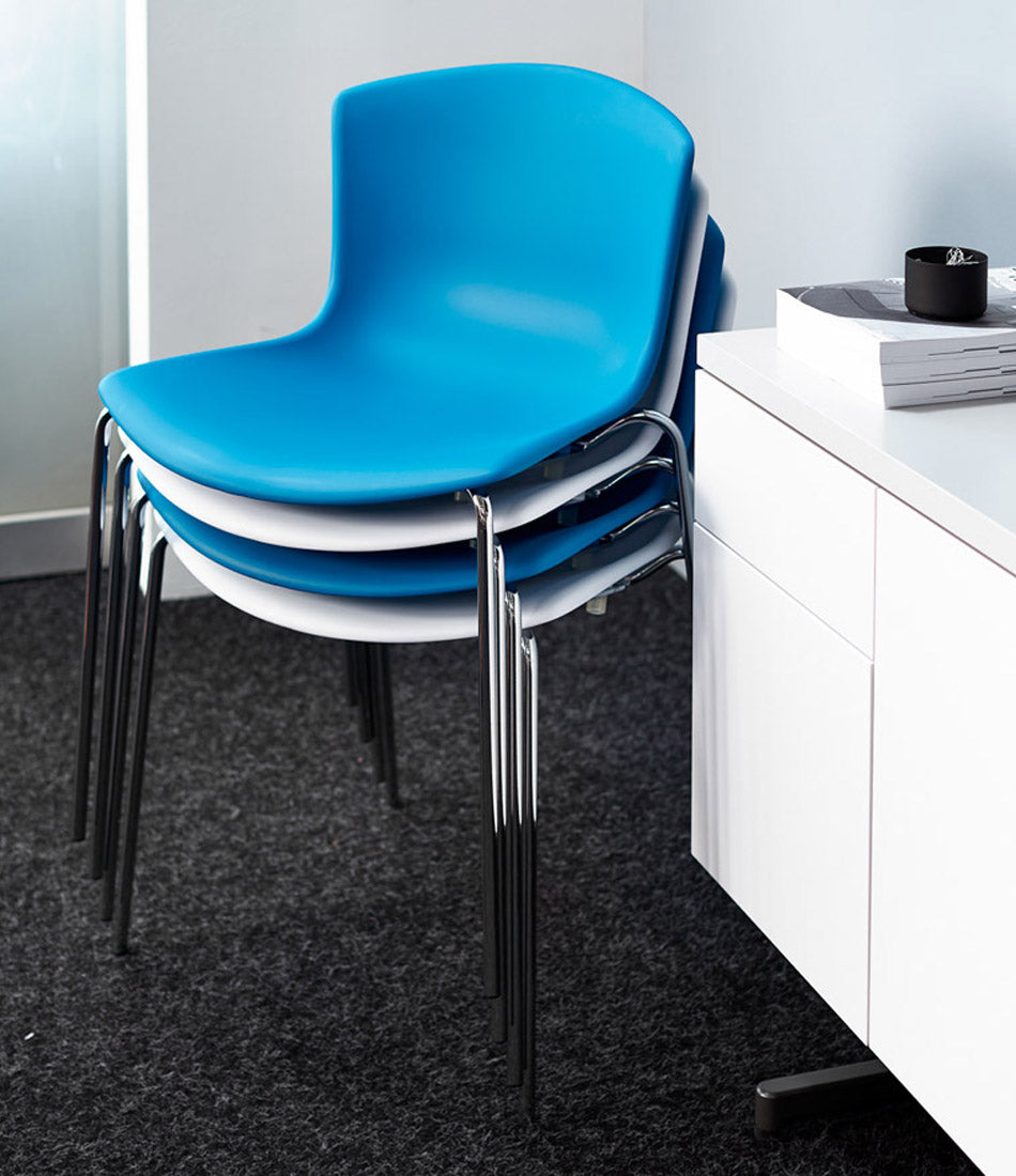 Bertoia Molded Shell Side Chair - Stacking