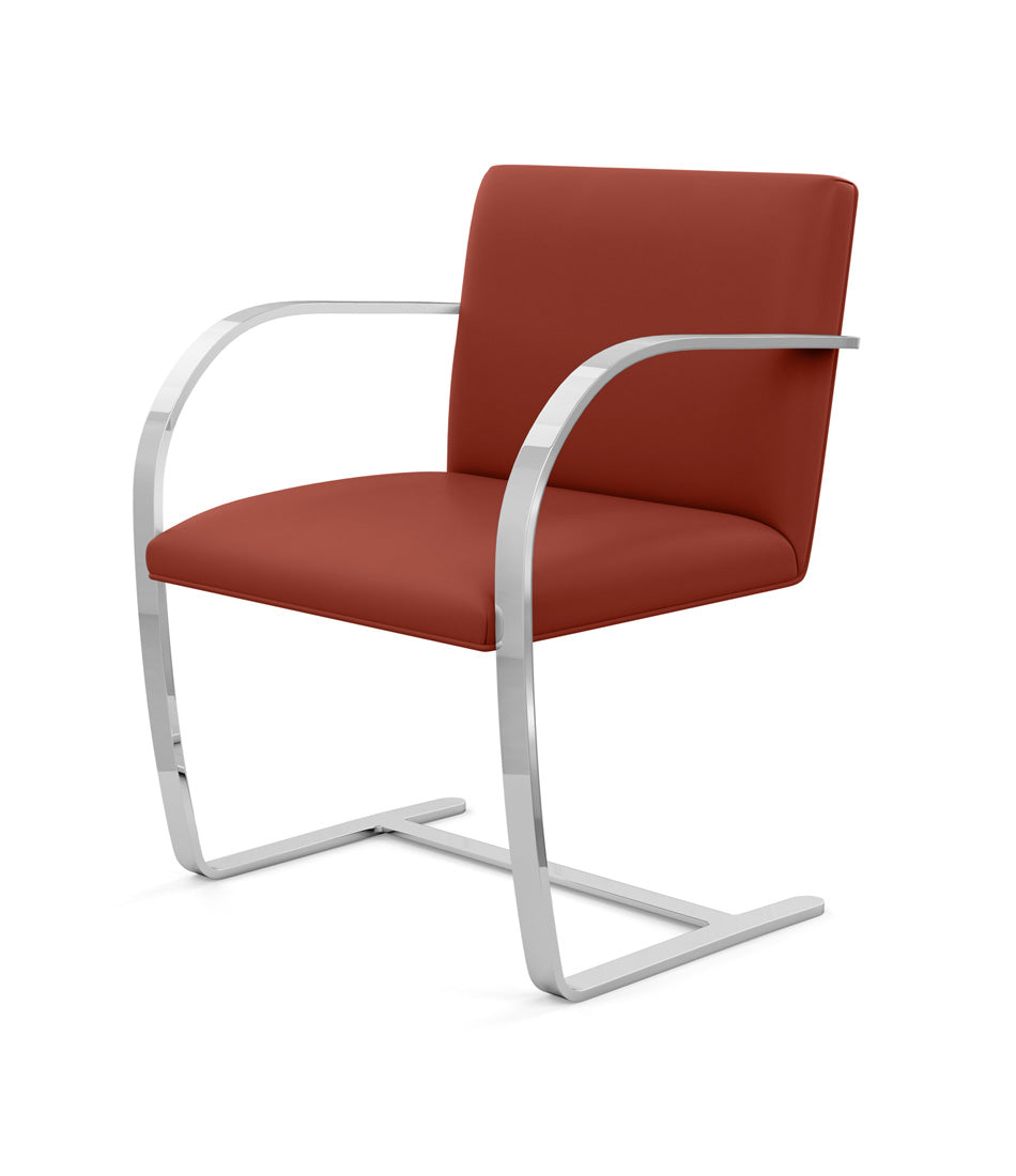 Brno Chair, Flat Bar - Leather