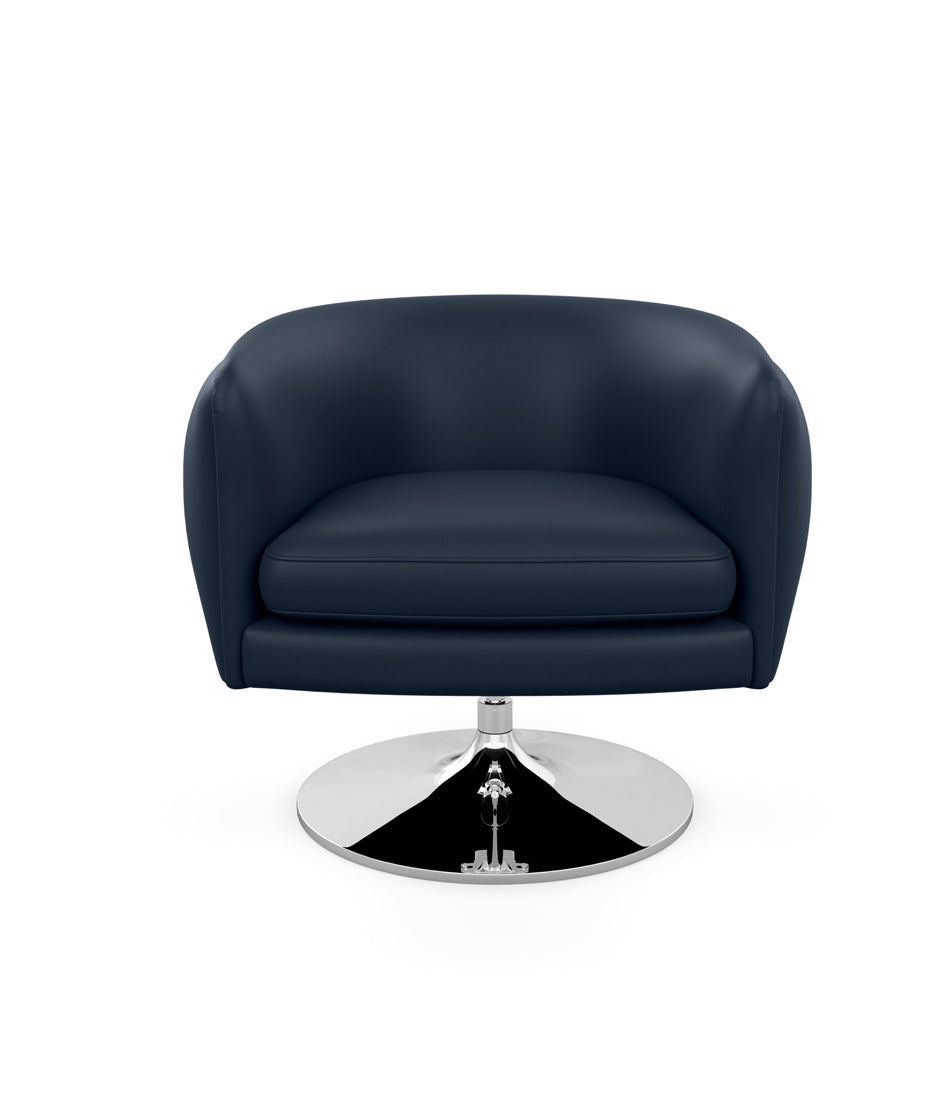 D'Urso 转椅 - 皮革