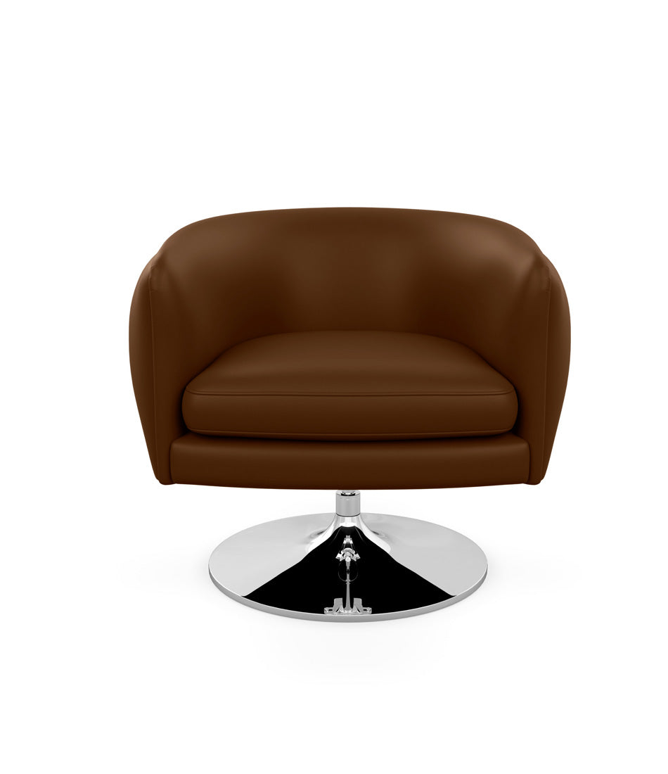 D'Urso 转椅 - 皮革