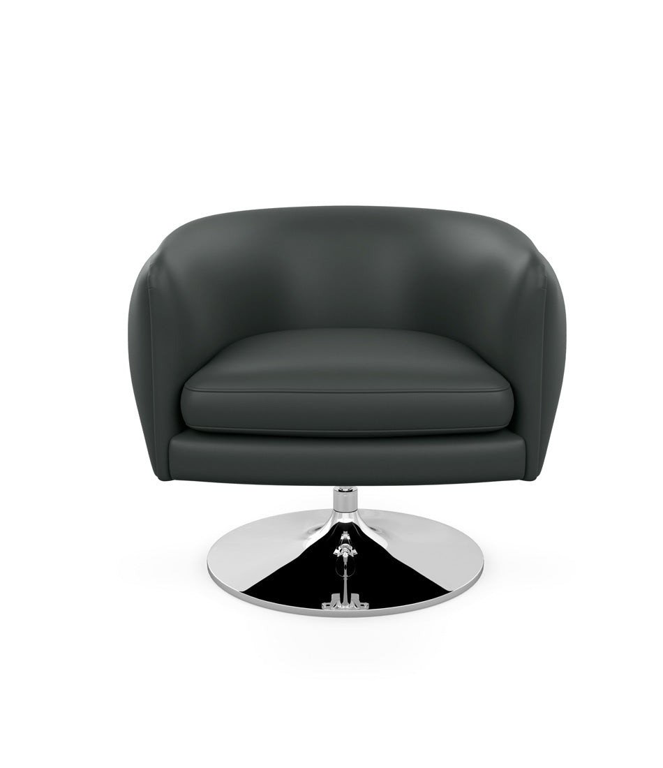 D'Urso 转椅 - 皮革