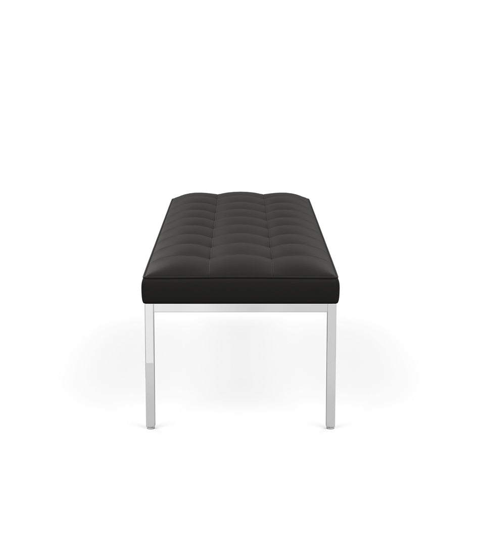 Florence Knoll 休闲长椅 2 和 3 座 - 皮革