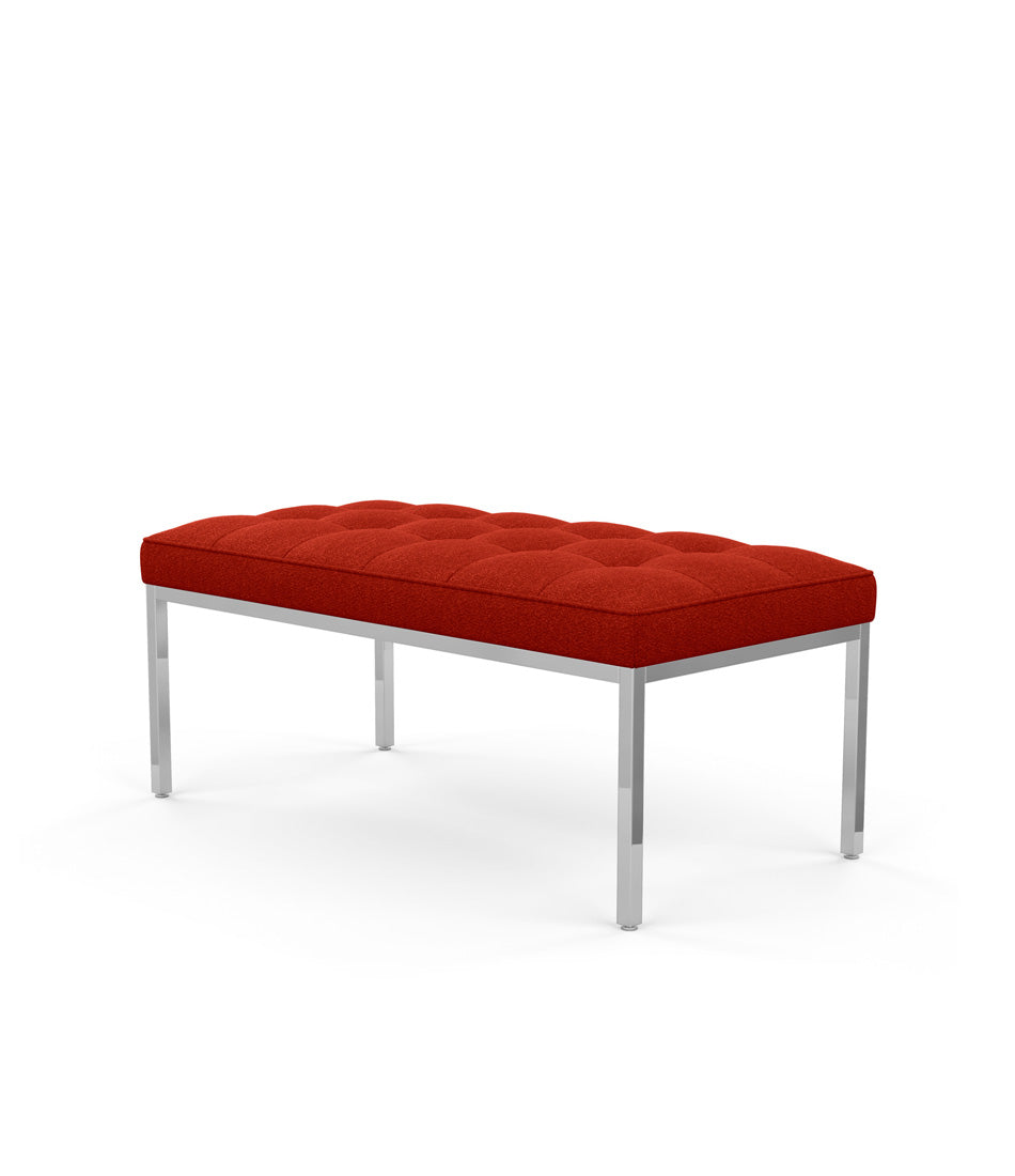 Florence Knoll 休闲长椅 2 座和 3 座 - 织物