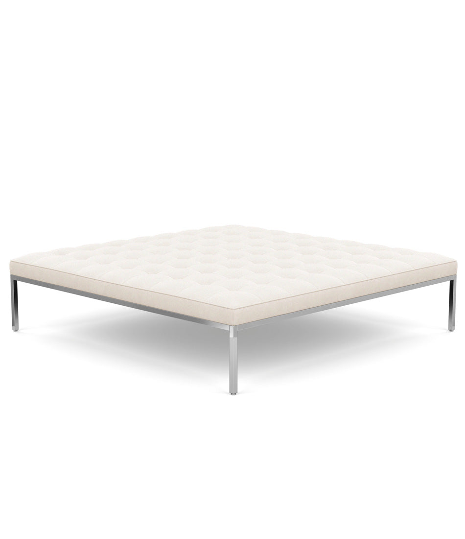 Florence Knoll 方形休闲织物长凳 37" - 56"