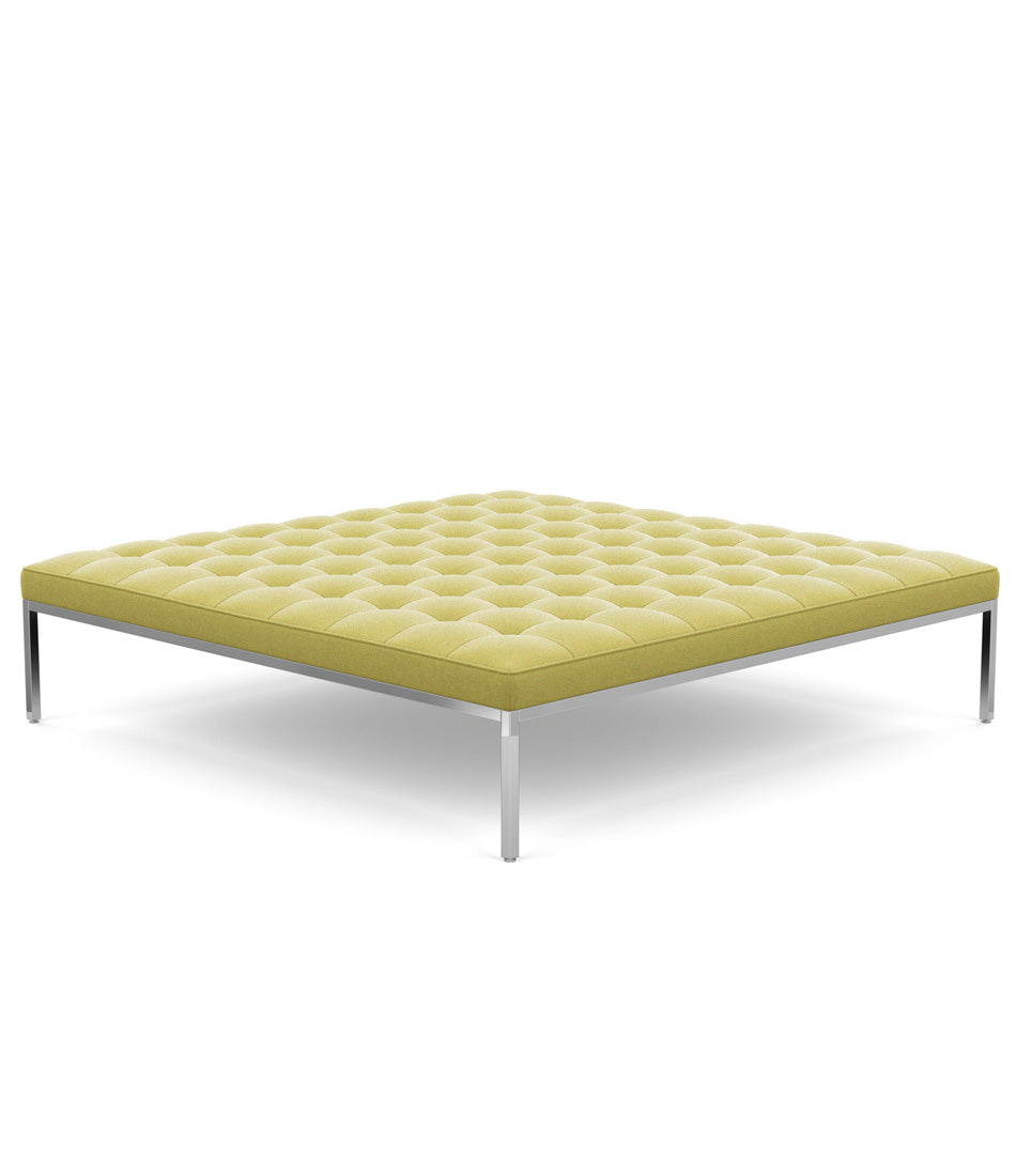 Florence Knoll 方形休闲织物长凳 37" - 56"