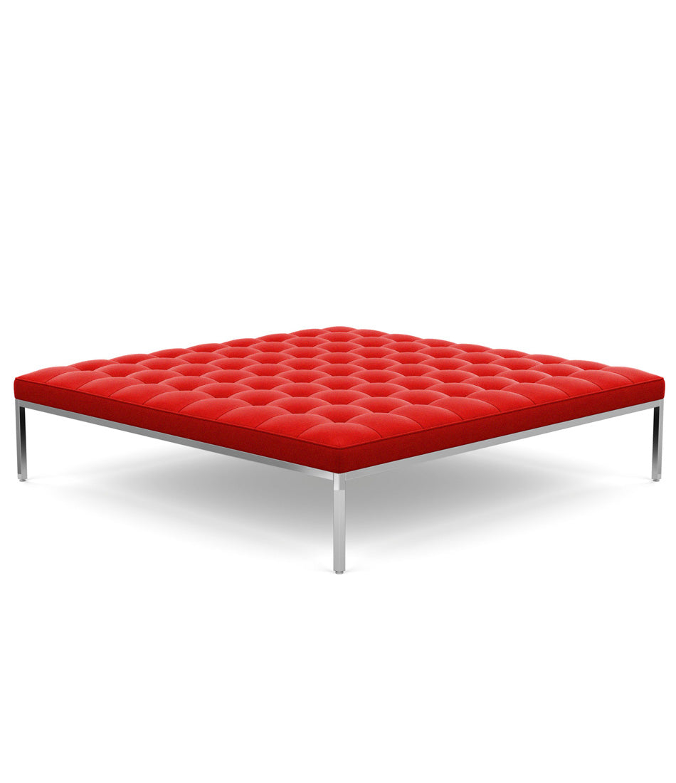 Florence Knoll 方形休闲织物长凳 37" - 56"