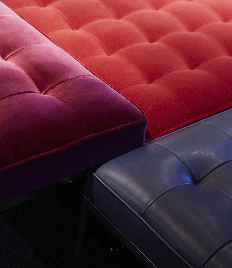 Florence Knoll 休闲凳 - 皮革