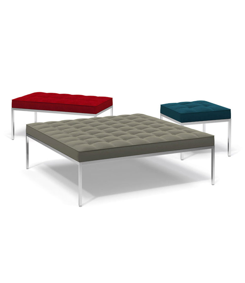 Florence Knoll 休闲凳 - 皮革