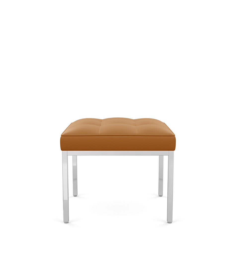 Florence Knoll Relaxed Stool - Leather