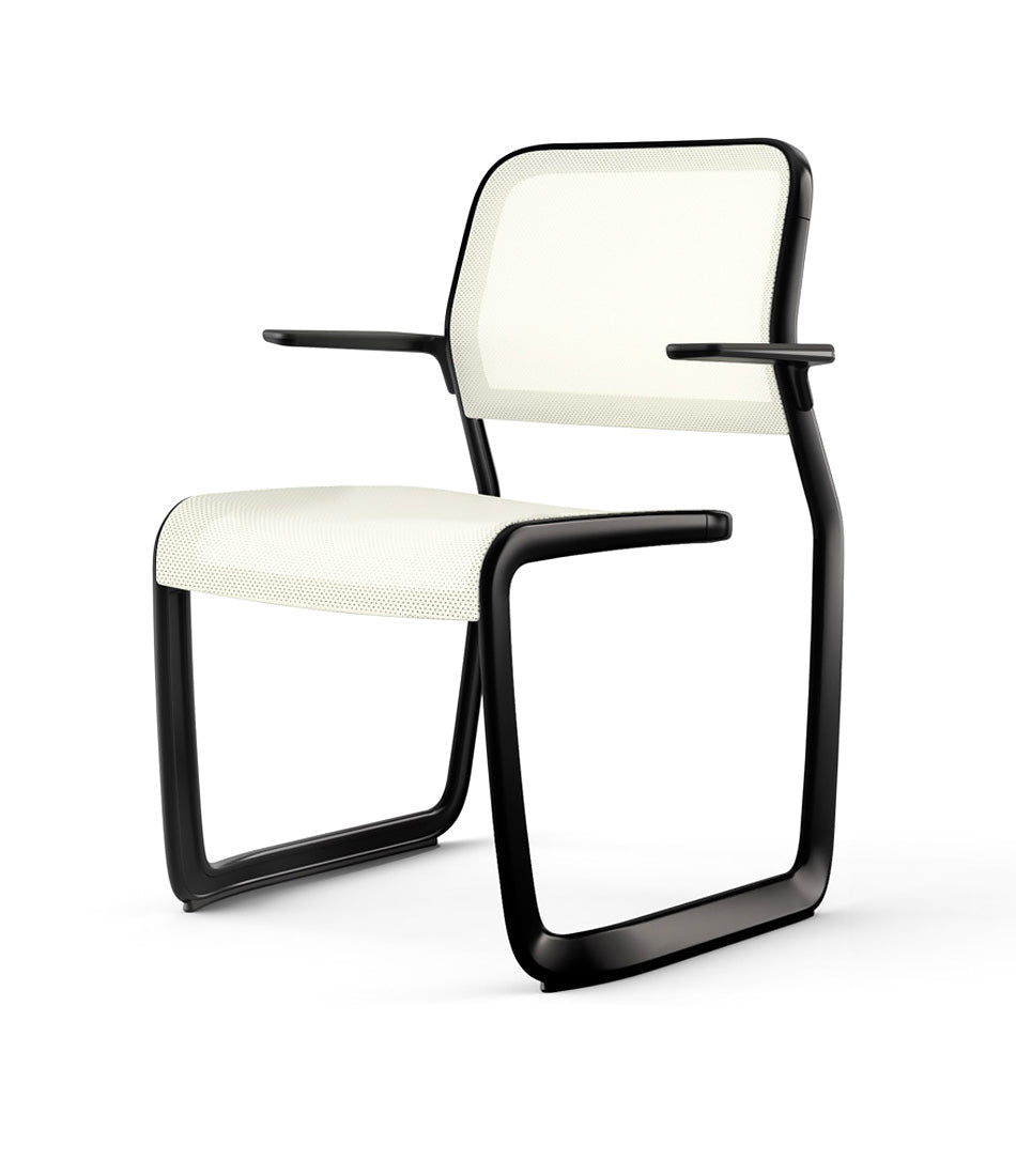 Newson Aluminum Chair with Arms