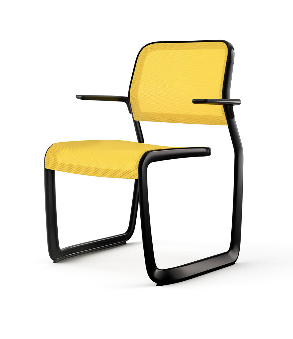 Newson Aluminum Chair with Arms