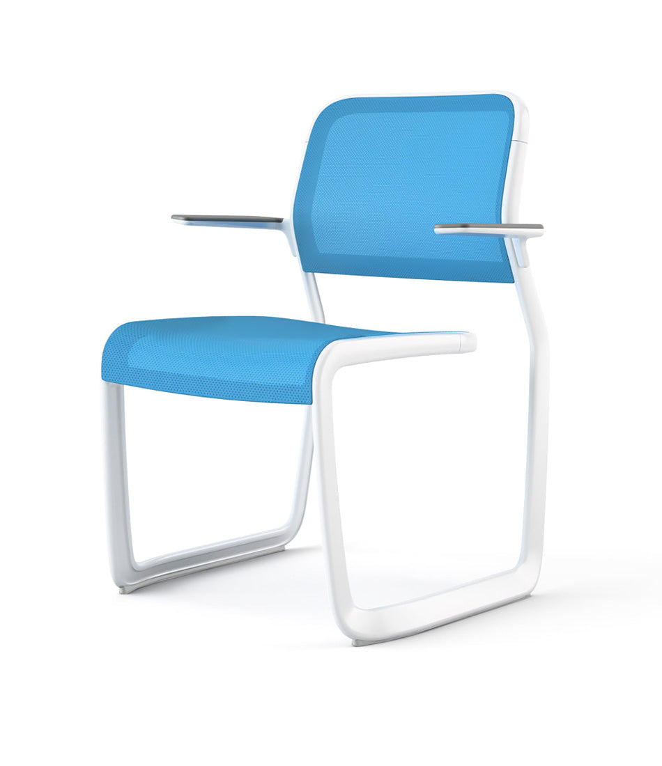 Newson Aluminum Chair with Arms