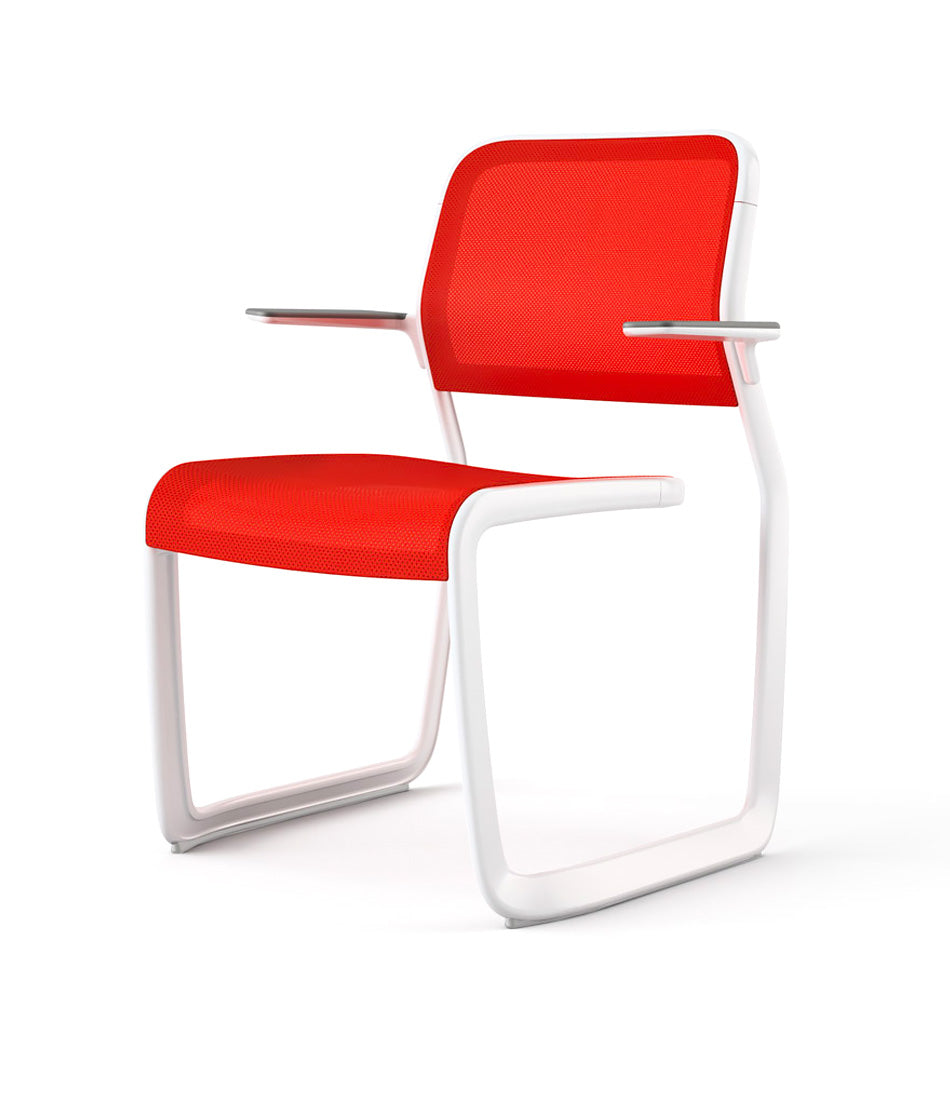 Newson Aluminum Chair with Arms