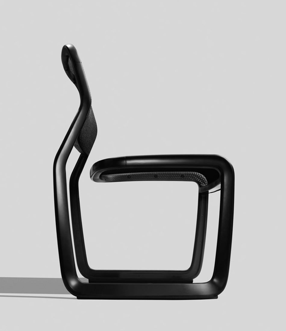 Newson Aluminum Chair with Arms