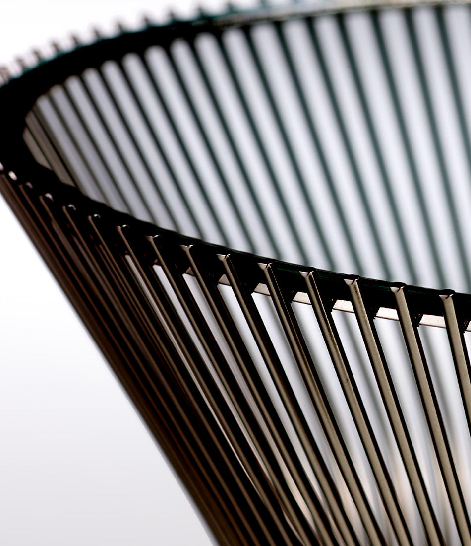 Platner Metallic Bronze Side Table