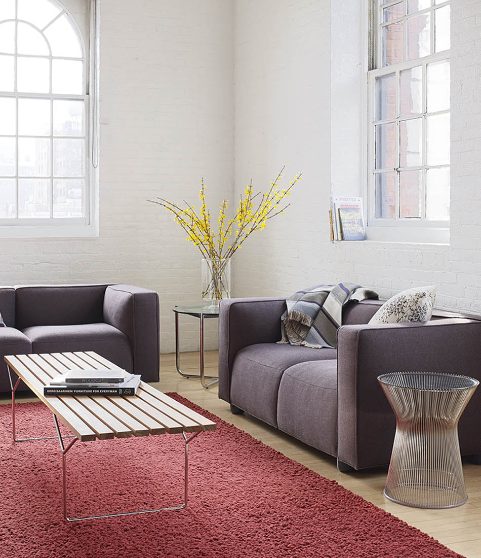 Platner Polished Nickel Side Table