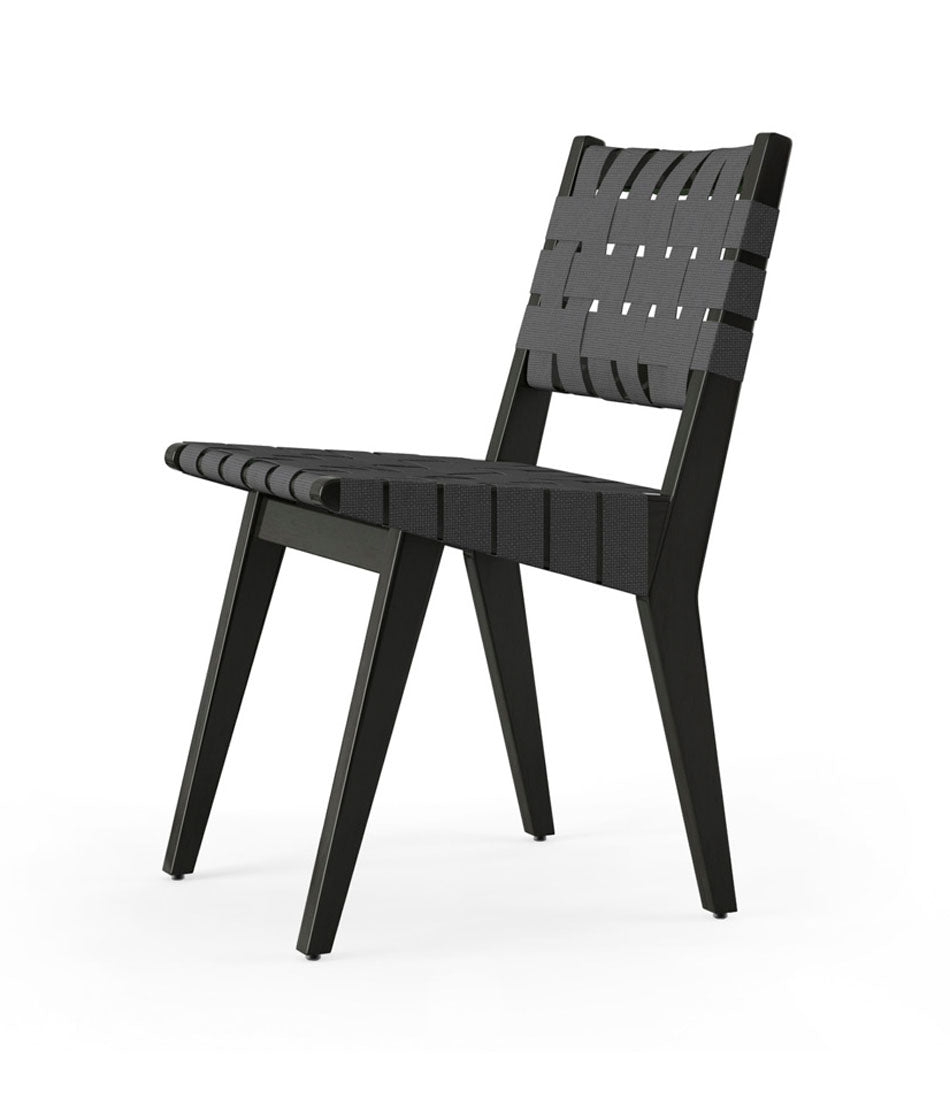Risom Side Chair with Webbed Seat and Back