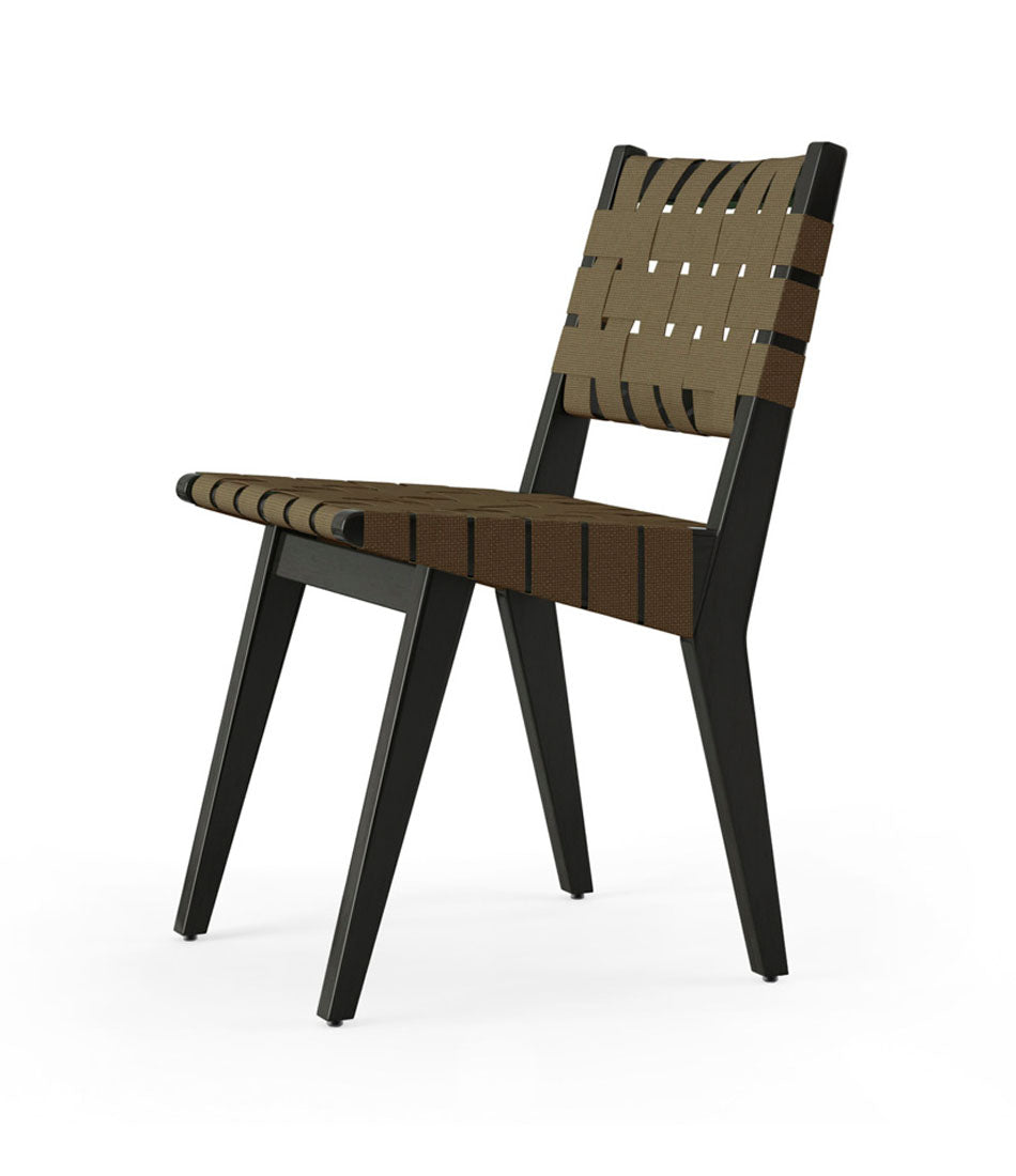 Risom Side Chair with Webbed Seat and Back