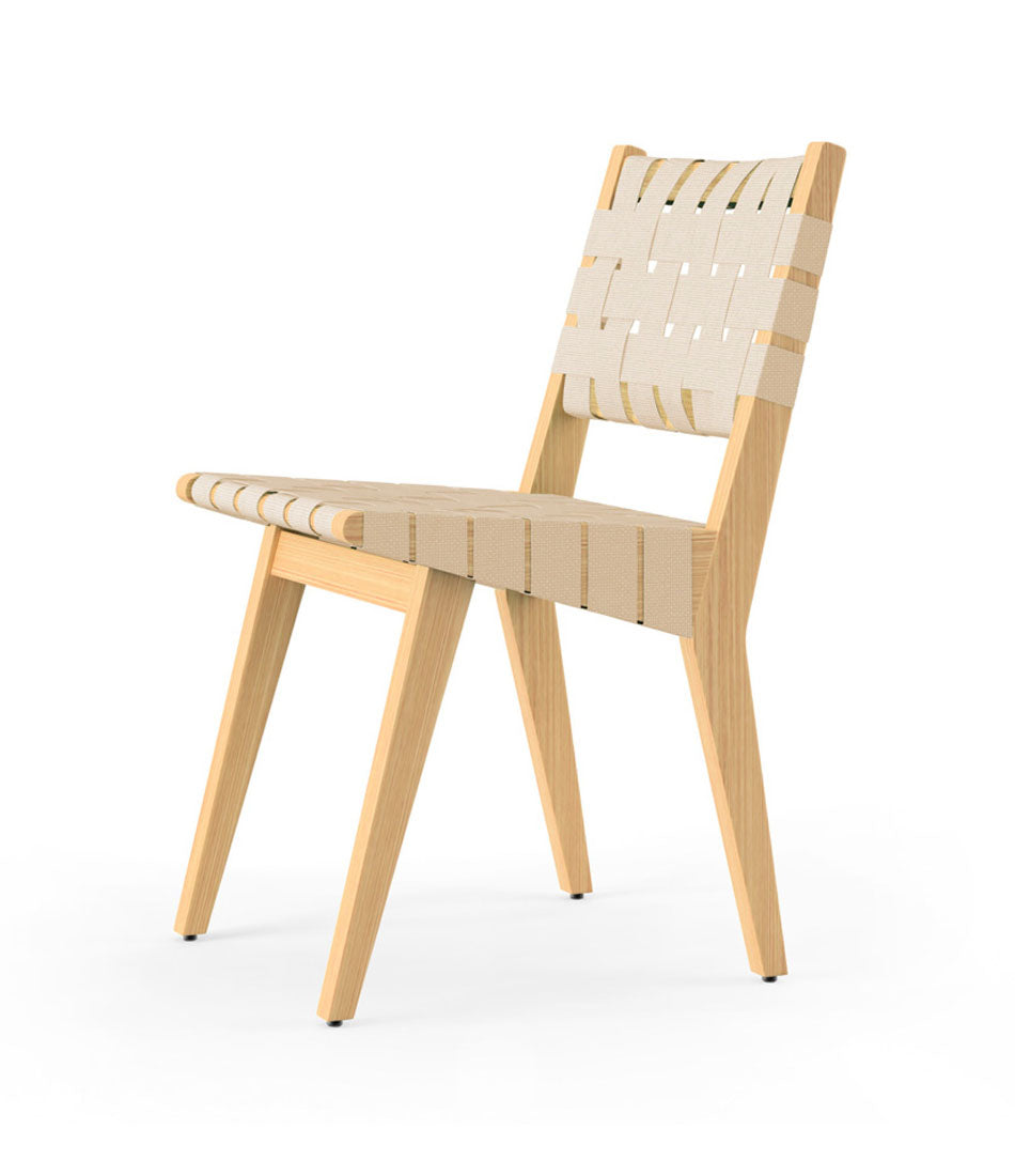 Risom Side Chair with Webbed Seat and Back