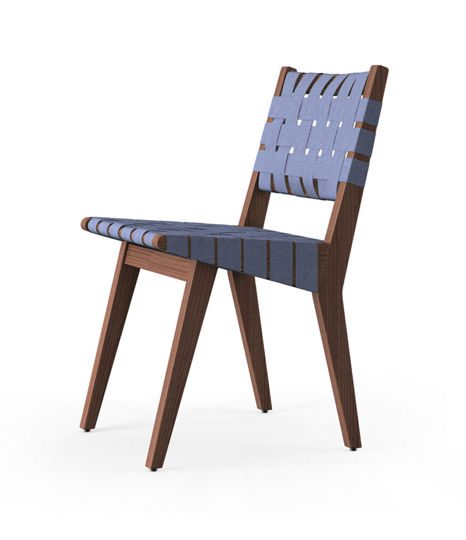 Risom Side Chair with Webbed Seat and Back