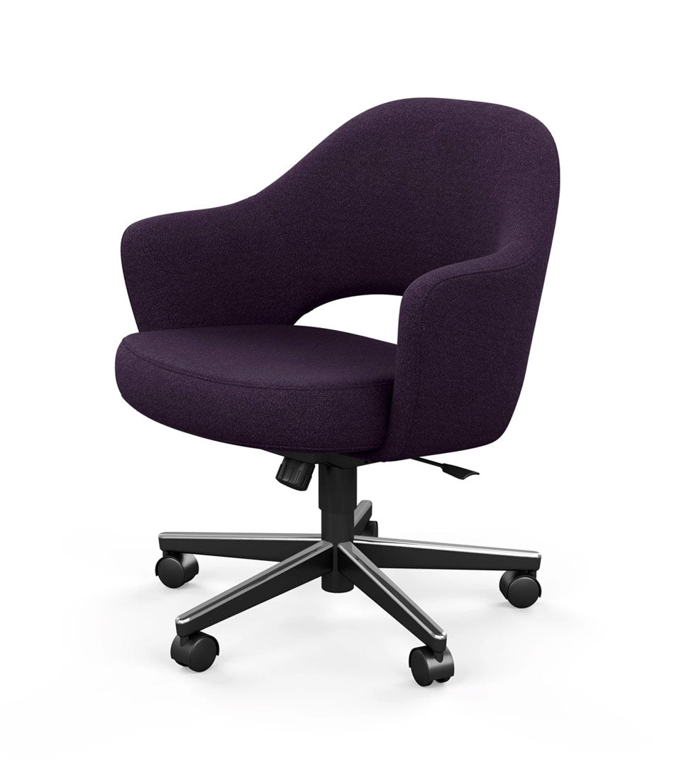 Saarinen Executive Chair With Casters - with Arms