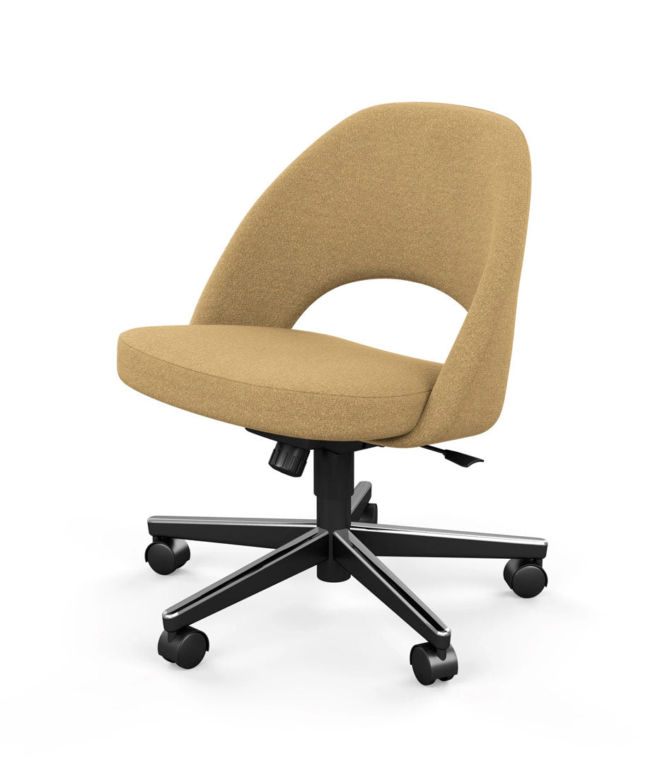 Saarinen Executive Chair With Casters - Armless