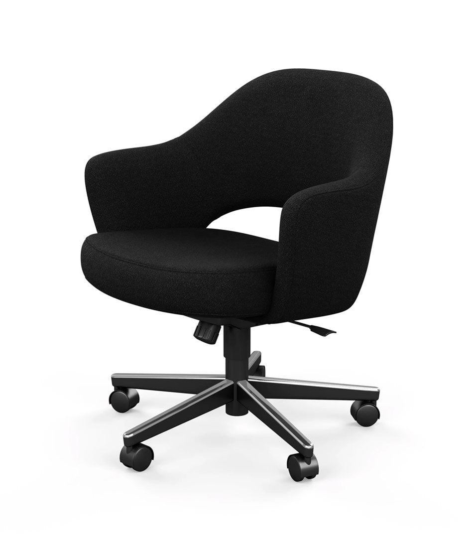 Saarinen Executive Chair With Casters - with Arms
