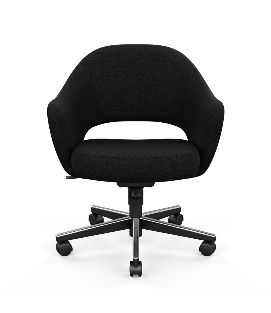 Saarinen Executive Chair With Casters - with Arms
