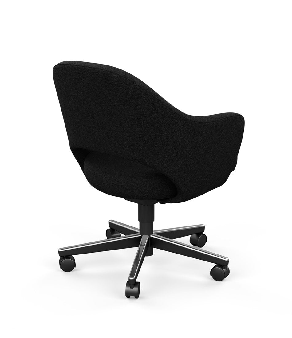 Saarinen Executive Chair With Casters - with Arms