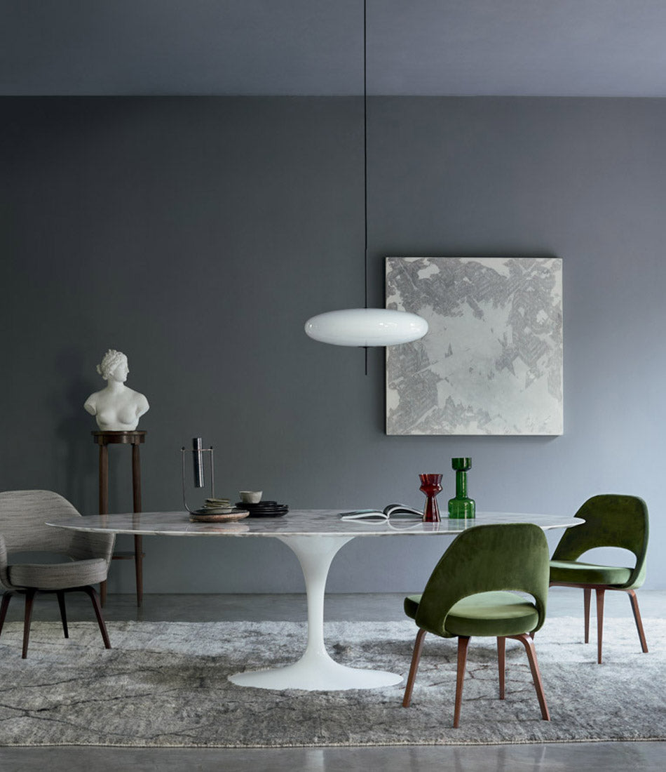 Saarinen Oval Dining Table - Marble Top
