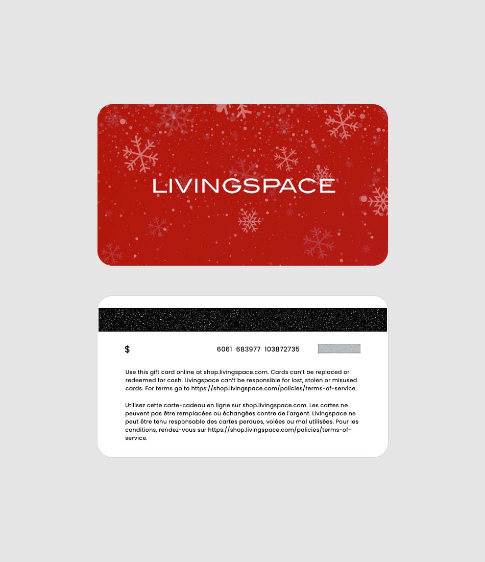 Livingspace Gift Cards - *Canada Only*