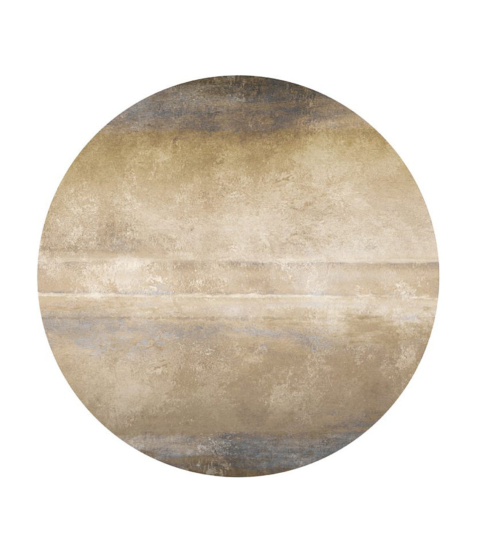 早晨圆形区域地毯