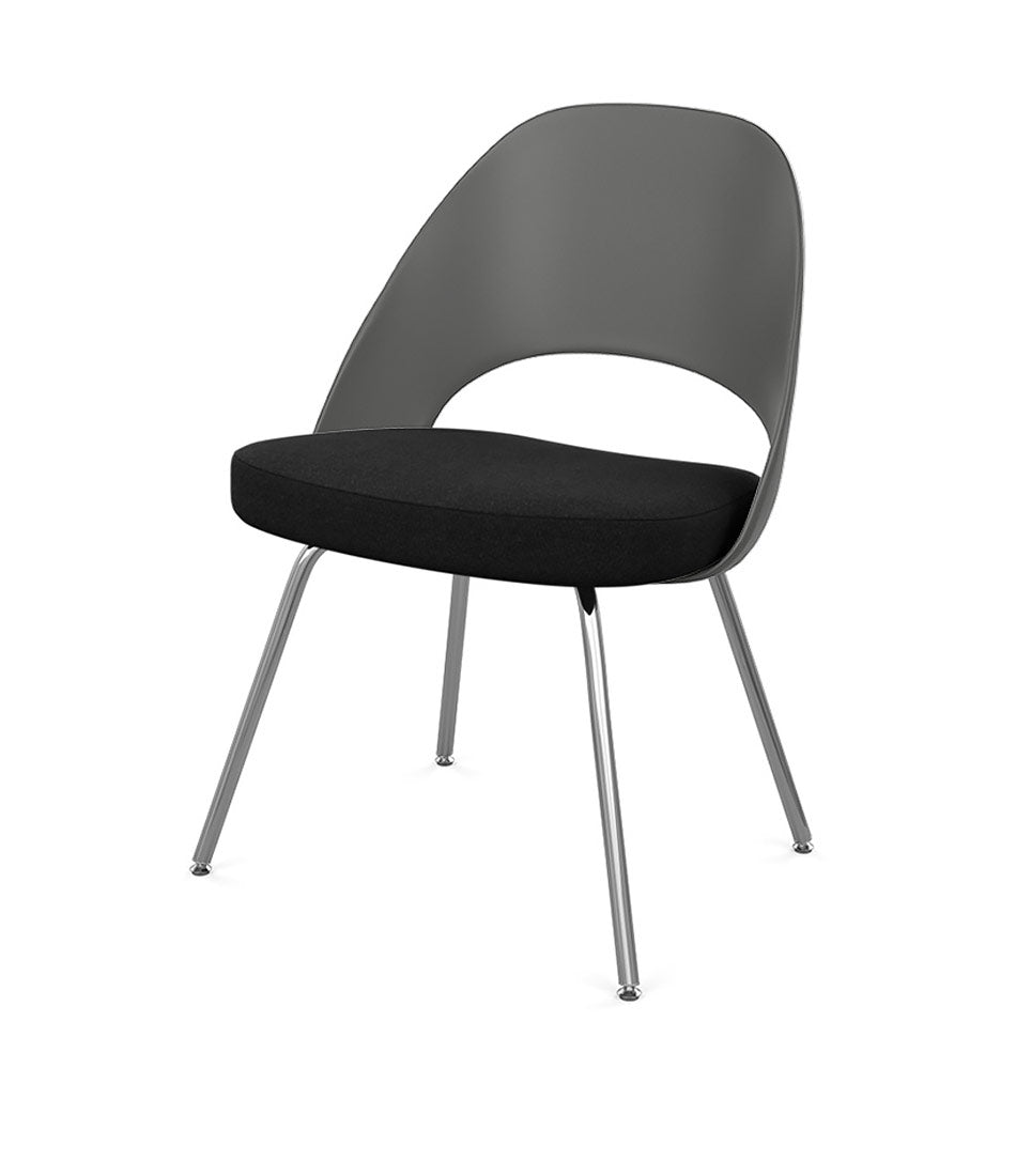 Saarinen Executive Chair with Molded Plastic Back - Tubular Legs