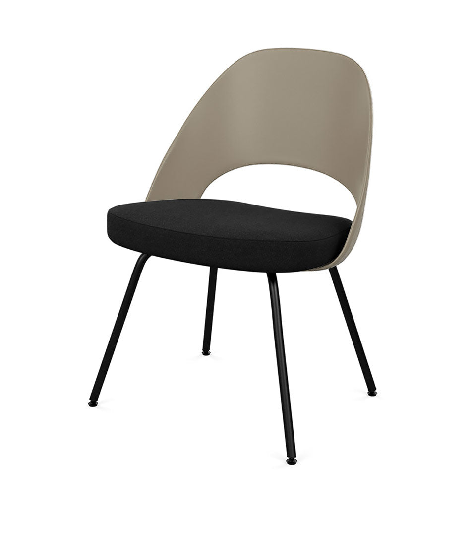 Saarinen Executive Chair with Molded Plastic Back - Tubular Legs