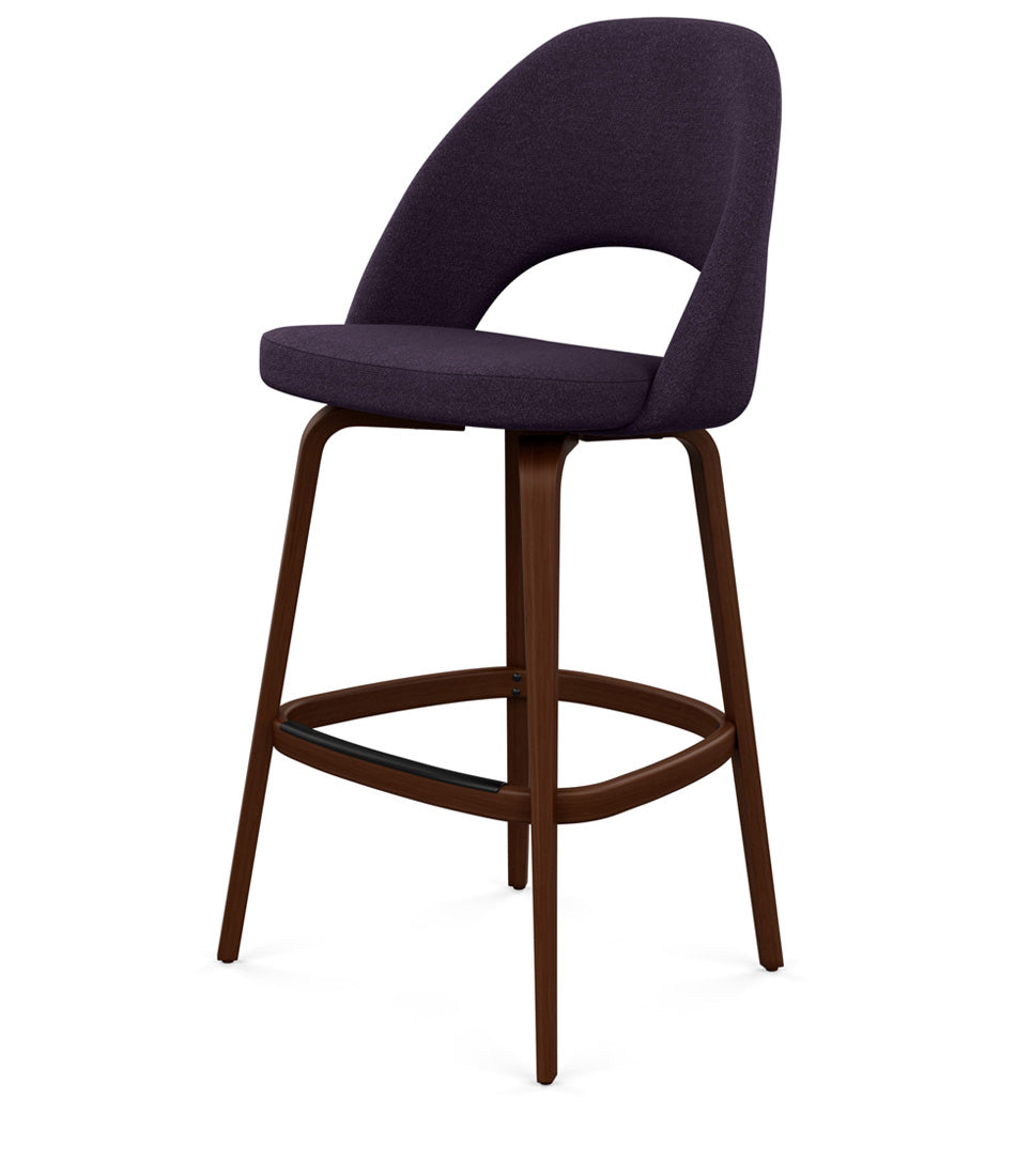 Saarinen Executive Stool, Bar Height - Fabric