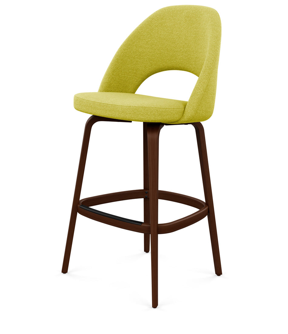 Saarinen Executive Stool, Bar Height - Fabric