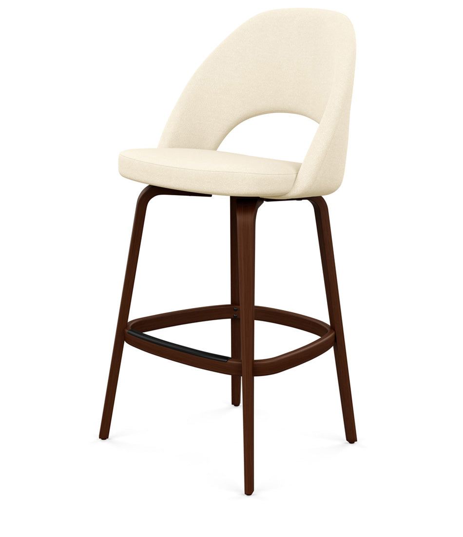 Saarinen Executive Stool, Bar Height - Fabric