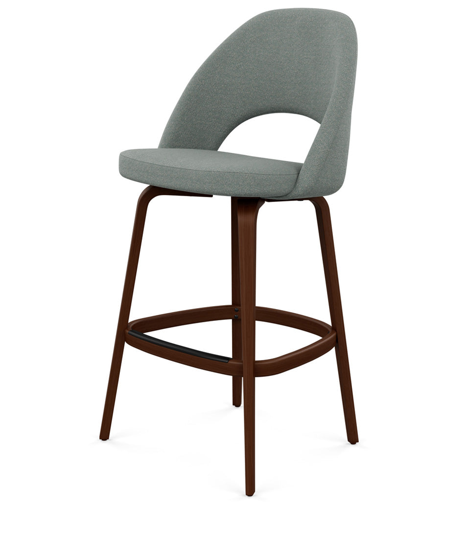 Saarinen Executive Stool, Bar Height - Fabric