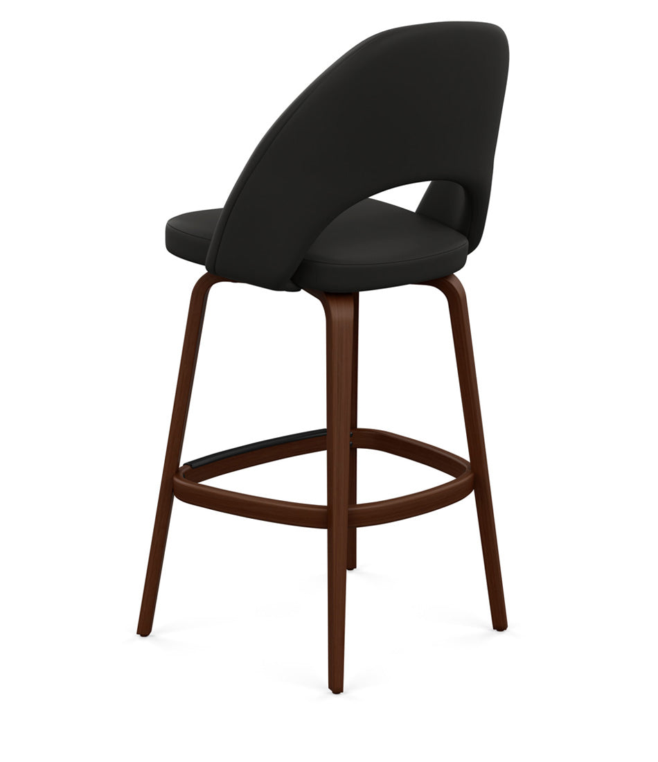 Saarinen Executive Stool, Bar Height - Leather