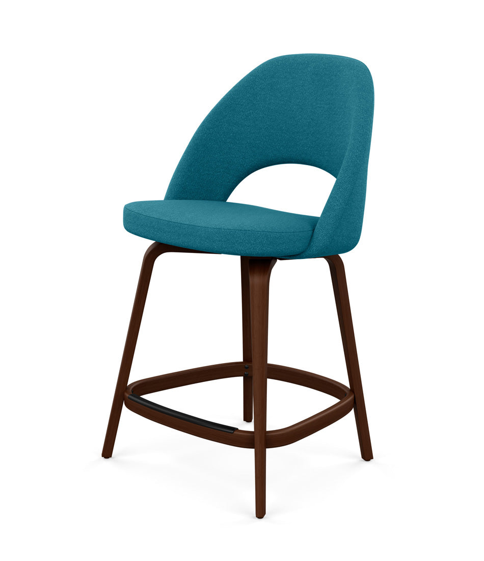 Saarinen Executive Stool, Counter Height - Fabric